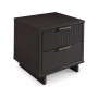 Granville 18.11" Medium Density Fiberboard 2-Drawer Nightstand