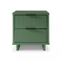 Granville 18.11" Medium Density Fiberboard 2-Drawer Nightstand