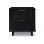 Granville 18.11" Medium Density Fiberboard 2-Drawer Nightstand