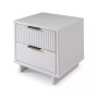 Granville 18.11" Medium Density Fiberboard 2-Drawer Nightstand