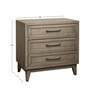 Vogue Three Drawer Nightstand