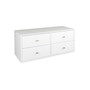 Floating 4-Drawer Dresser