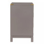 Herley 3-Drawer Gold Accent End Table Nightstand