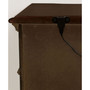 Mullberry Cherry 3-Drawer Nightstand