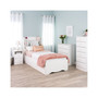 Astrid 2-Drawer Nightstand with Acrylic Knobs