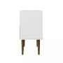Bogart 27.16" Medium Density Fiberboard 1-Drawer Nightstand