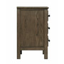 Parker Mocha 3-Drawer Nightstand, Created for Macy's