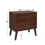 Milo 2-Drawer Nightstand