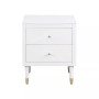 Stanton 26.25" Medium Density Fiberboard 2-Drawer Nightstand