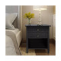 Warm Shaker Solid Wood Bedside Table
