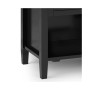 Warm Shaker Solid Wood Bedside Table