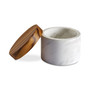 Pantryware White Marble Salt Cellar