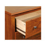 Monterey Tall 2-Drawer Nightstand with Open Shelf