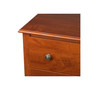 Monterey Tall 2-Drawer Nightstand with Open Shelf
