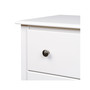 Monterey Tall 2-Drawer Nightstand with Open Shelf