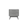 Buragate 2 Drawer Nightstand