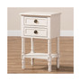Lenore 2-Drawer Nightstand