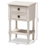 Lenore 2-Drawer Nightstand