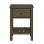 Parker Mocha 1-Drawer Nightstand, Created for Macy's