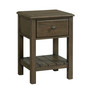 Parker Mocha 1-Drawer Nightstand, Created for Macy's