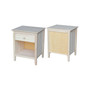Nightstand with 1 Drawer