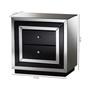 Cecelia Mirrored Nightstand, Quick Ship