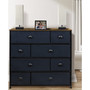 8 Drawer Chest Dresser with Wood Top