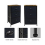 3 Drawer Chest Dresser with Wood Top