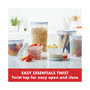 Easy Essentials Twist 34-Oz. Food Storage Container