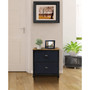 2 Drawer Chest Dresser with Wood Top