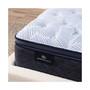 Perfect Sleeper Blue Lagoon Night 14" Plush Pillow Top Mattress-Queen