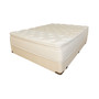 Nature's Spa by Oasis 13.5" Plush Pillow Top Mattress Set- Queen Split