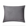 Sherwood Microsuede Grey Down Alternative Comforter Set, Full/Queen