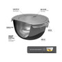 by Cambridge Microwave Safe 6-Pc. Mixing Bowl Set