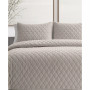 Diamond Velvet Reversible 3 Piece Quilt Set, Queen