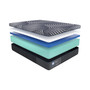Posturepedic Albany Memory Foam 13" Soft Mattress Set- King