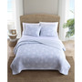 Tommy Bahama Makena Blue Reversible 2-Piece Twin Quilt Set