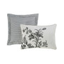 Amberley Cotton Reversible 5 Piece Comforter Set, Twin