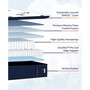 Studio Medium Euro Pillowtop 14.5" Mattress Set- Queen Split