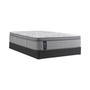 Posturepedic Silver Pine 15" Medium Euro Top Mattress Set- Twin
