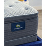 Serene Sky 12" Plush Pillow Top Mattress Set- Twin