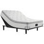 BR800 13.5" Medium Pillow Top Mattress Set- Twin