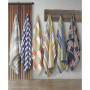 Yakima Valley Stripe Persimmon Reversible 2-Piece Twin Quilt Set