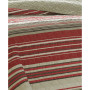 Yakima Valley Stripe Persimmon Reversible 2-Piece Twin Quilt Set