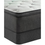 Harmony Cayman Series 15.5" Plush Pillow Top Mattress Set- Full