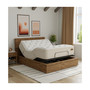 Natural Jasmine Medium 14.5" HyBrid Mattress Set, King