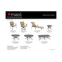 Cast Aluminum 60" Round Outdoor Dining Table, Created for Macy's