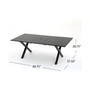 Exuma Outdoor Expandable Cast Rectangular Dining Table