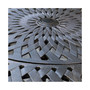 Cayman Traditional Outdoor Cast Hexagonal Dining Table