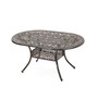 Lopez Outdoor Cast Oval Dining Table